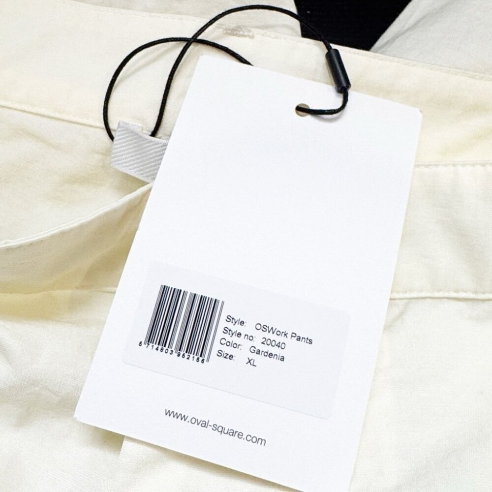 NWT Oval Square Work Pants in Gardenia size XL - Picture 9 of 11